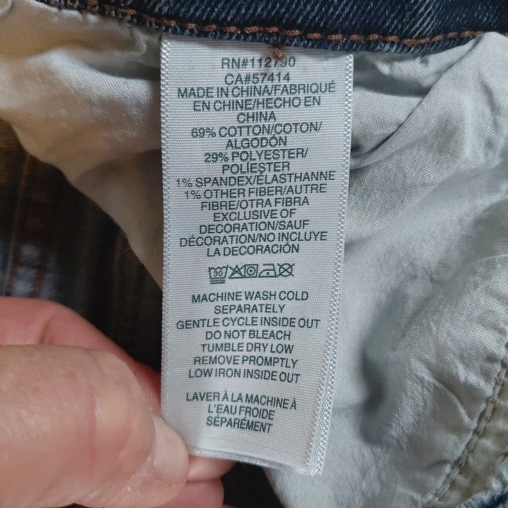 True Religion Ricky Relaxed Straight Jeans Mens 33 Medium  Wash Denim